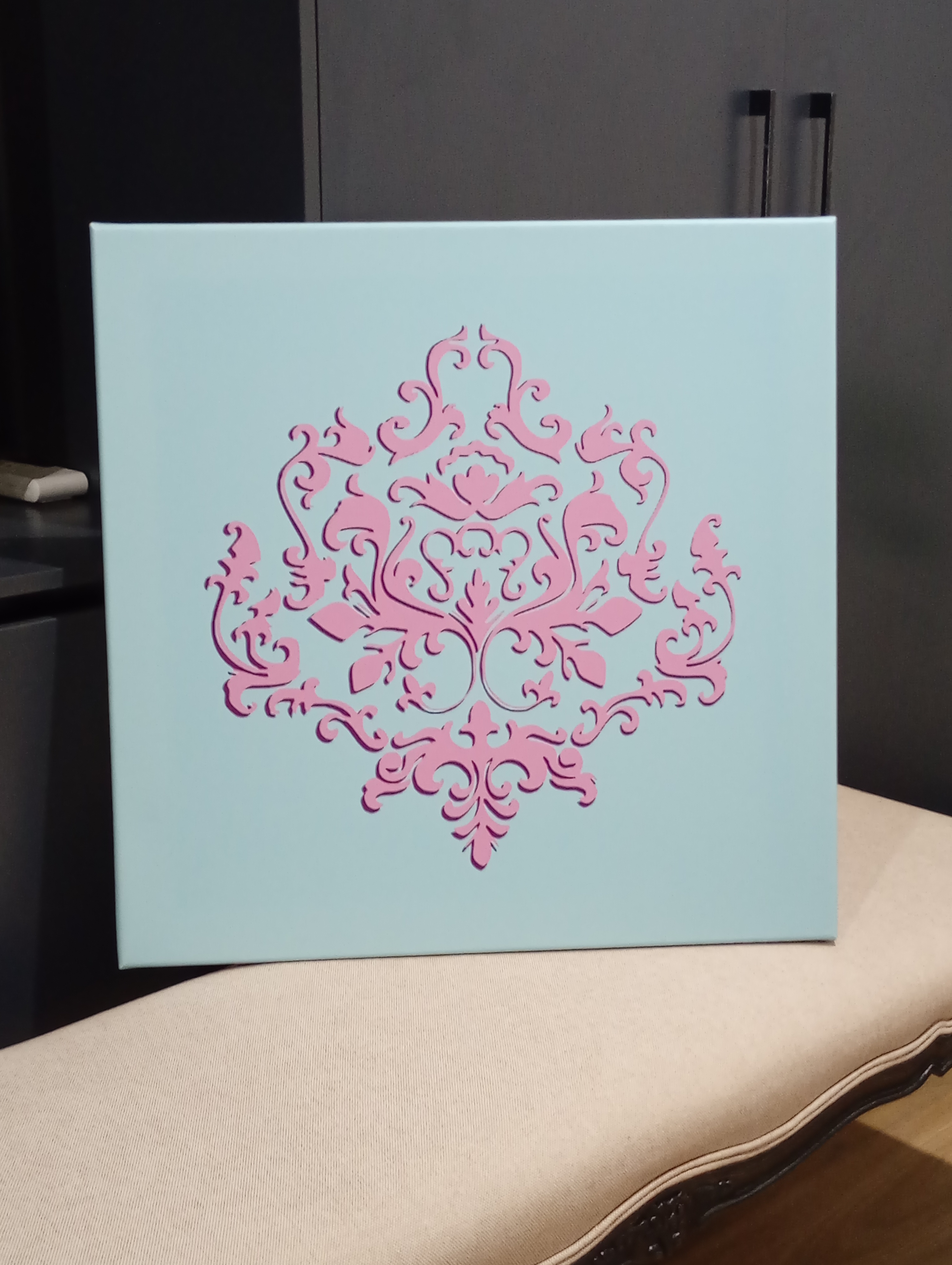 Damask Artwork by Rhonda Lee Wright